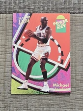 1993-94 Fleer Ultra #2 Michael Jordan "Power In The Key" Insert Basketball Card