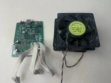 Bitmain Antminer S9 S9I S9J Control Board With Fans and ribbon Cables.