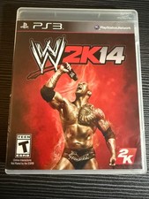 WWE 2K14 Sony PlayStation 3 PS3 Complete CIB Disc Manual The Rock