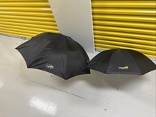 Lot of 2 - UBBW32 -32 Impact Black / White Umbrellas with Removable Cover
