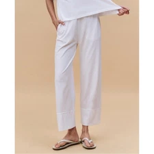 THE GREAT. | The Jersey Win Pant True White Size Medium