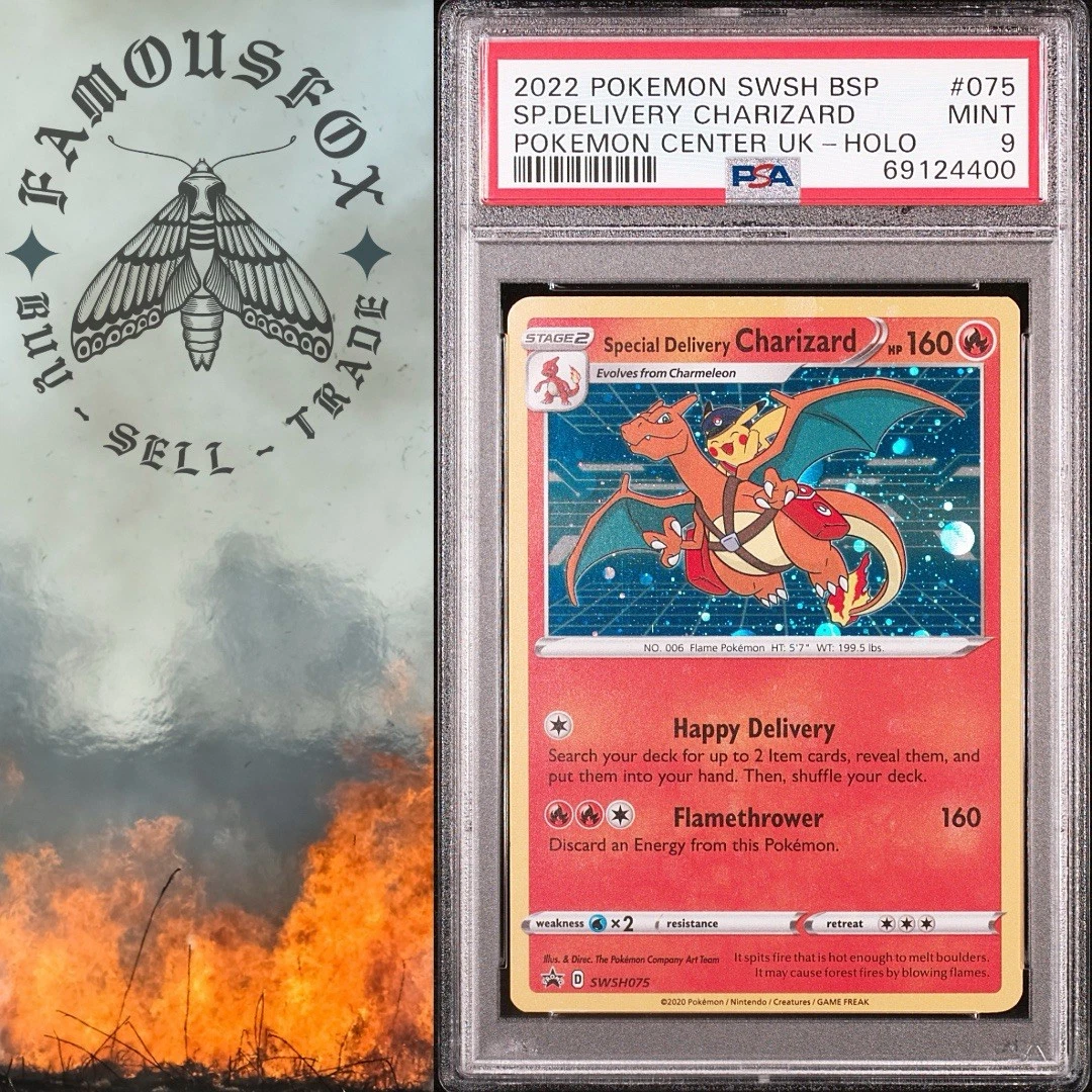 Preços baixos em Cartões TCG de Pokémon Charizard entrega especial