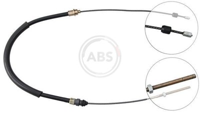 A.B.S. K12217 Seilzug, Feststellbremse for PEUGEOT
