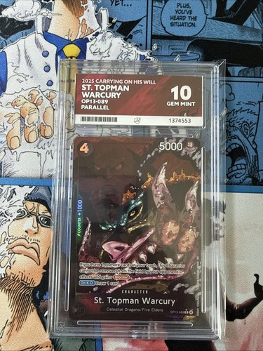 St. Topman Warcury (Alternate Art) graded ACE 10 for sale on eBay