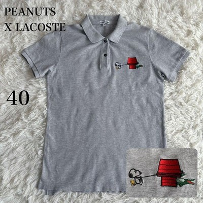 LACOSTE Collaboration Men Top Snoopy Polo Shirt 34 Peanuts Sold Out Limited Edit
