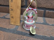 Alabama Crimson Tide Snow Globe Ornament By The Danbury Mint Collectable