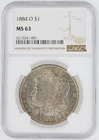 1884-O Morgan Silver Dollar NGC MS63 S$1 New Orleans Minted No Reserve