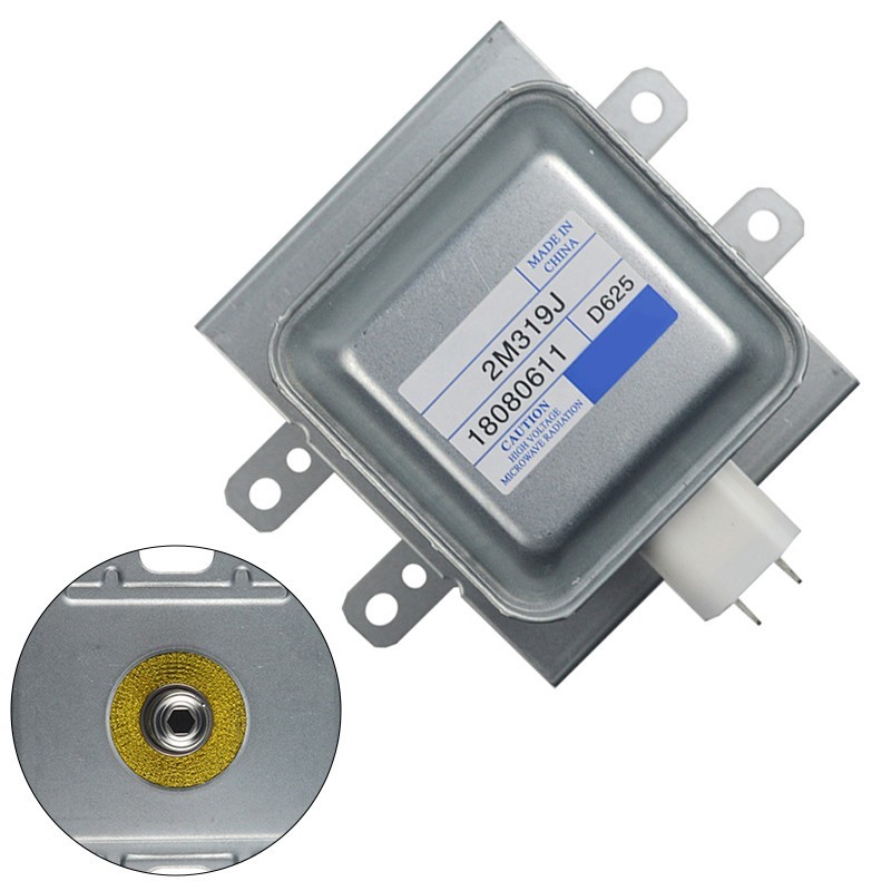 Mikrowelle Magnetron Ersatzteil 2M319J930 lange Bodenplatte Maße