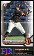 Diego Velasquez 2022 Bowman #BP-110 San Francisco Giants Prospects
