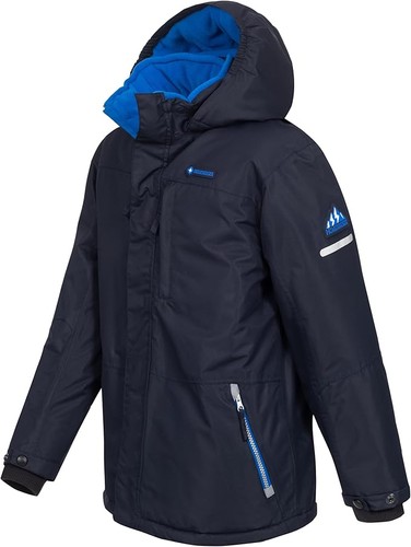 Höhenhorn Geccon Kinder Winterjacke Jungen Mädchen 176 Dunkelblau/Blau Top - Bild 3 von 6