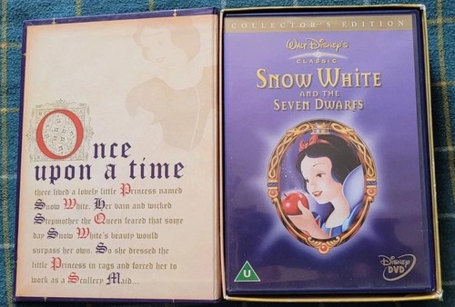 snow white and the seven dwarves special collectors edition dvd limited book - Picture 5 of 7