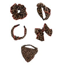 Fashionable Leopard Hairband Light weight Elastic Headbands Stylish Headwear