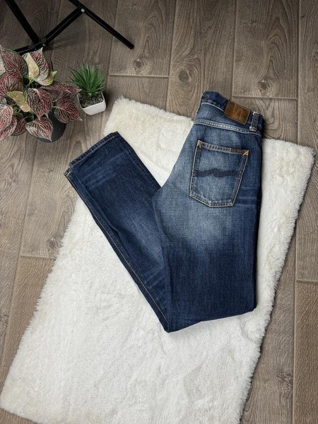 Men Nudie Jeans Jeans Navy Denim 31 / M / 44 #BEIP