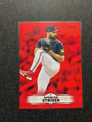 Spencer Strider #90 - RED - 2025 Stadium Club - MLB Baseball