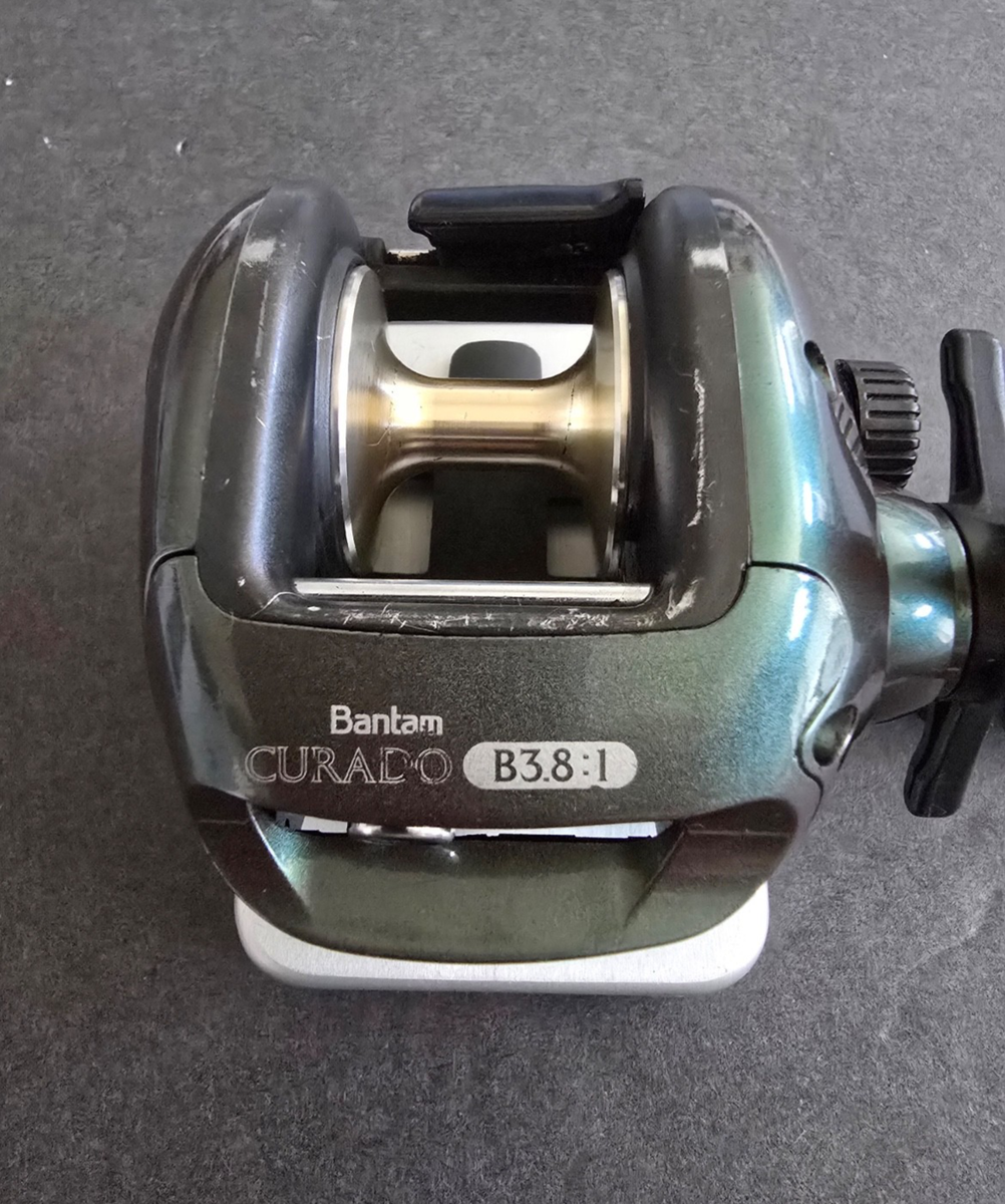Shimano Bantam CURADO CU-201 Baitcasting Reel-Left Handed B3.8:1