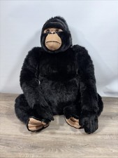 Animal Alley Toys r Us, Large Black SilverBack Gorilla 32" EUC Chimp Plush