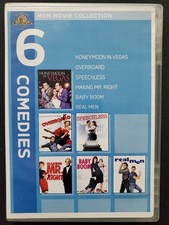 6 MGM Comedies DVD Honeymoon Vegas Overboard Making Mr. Right Baby Boom Real Men