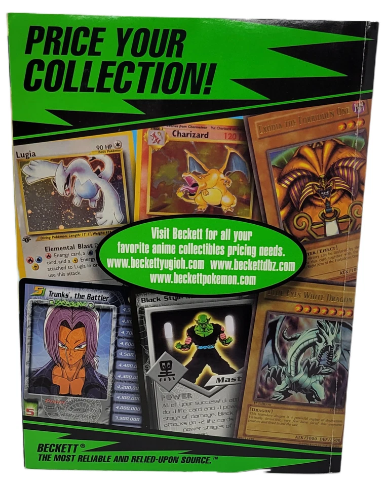 Beckett Yu-Gi-Oh Collector Beckett Collector's Edition Oct/Nov 2002 Issue 2 Foto 3 de 4