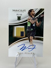 WILL FULLER 2016 IMMACULATE ROOKIE RC AUTO  #/99 Notre Dame Patch Irish Card