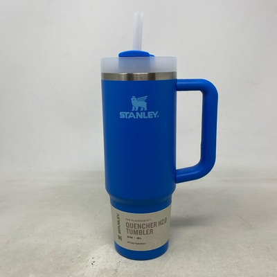 #ad STANLEY Quencher H2.0 30 oz Tumbler Azure w Handle amp; Straw $19.19