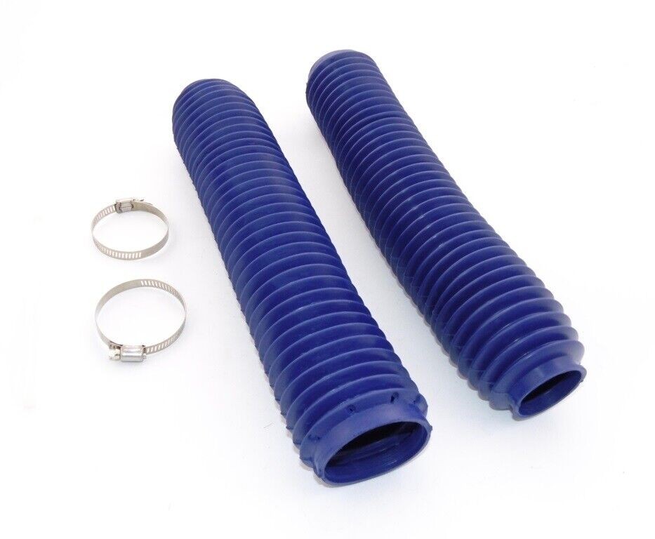 Couvercle anti-poussière et soufflet de fourche bleu 43x56x380 mm pour suspension