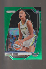 jaelyn brown 2024 PRIZM,green wnba rookie,california,vista murrieta,dallas wings