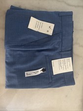 Calvin Klein Boy's Regular Blue Stretch Slim-Fit Dress Pants Size 18 Flat Front
