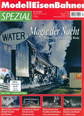 ModellEisenBahner MEB SPEZIAL Nr 12/2011 Magie der Nacht Meisterfotografen