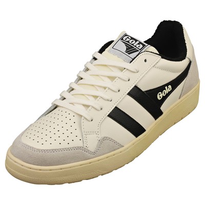 Gola Eagle Mens Casual Sneakers in Off White Black - 9 US