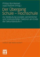 Der ÜBergang Schule - Hochschule Philipp Bornkessel