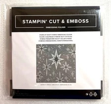 Stampin Up Stars at Night Hybrid Embossing Folder and Dies