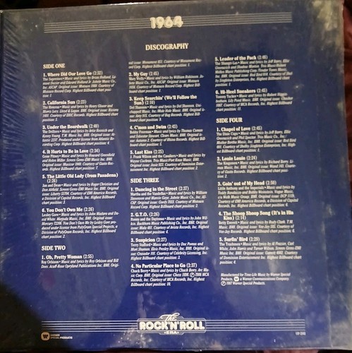 Time Life Music The Rock 'N' Roll Era. 2 LP Box Sets Sealed or Some Open NM - Picture 2 of 2