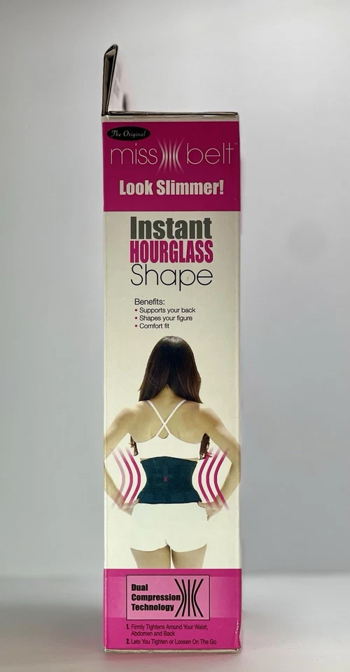 Miss Belt Instantáneo Reloj de Arena Forma Cintura Entrenador Cinturón Adelgazante Como Se Ve en TV Nuevo Foto 4 de 4