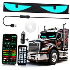 69.4" 7.56" Heavy-Duty Truck LED Devil's Eye Light Bar - 69.4in 7.56in