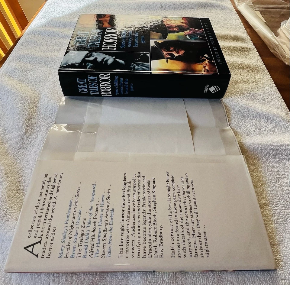 Great Tales Of Horror~ Various Authors ~ Chartwell 1993 ~ 1st Ed HC ~ Signed! - Image 3 of 4