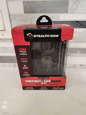 Stealth Cam Deceptor Max 2.0 Trail Camera STC-DCPTRX2