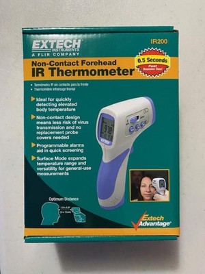 Extech Non-Contact Forehead Infrared Thermometer IR200