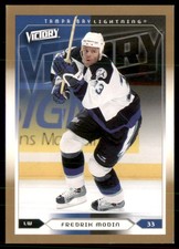 FREDRIK MODIN #175 2005 Upper Deck Victory Gold Prizm Tampa Bay Lightning NM