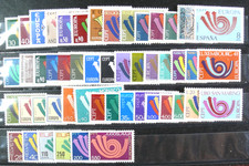 TIMBRES EUROPA / CEPT - 1973 ANNEE COMPLETE** NEUFS SANS CHARNIERES - BON ETAT
