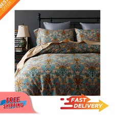 Floral King Size Comforter Set for King Bed Farmhouse Boho Bedding Comforter Set