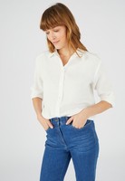 Shirt Damart Women Small Items Top Shirt-style Collar Long Sleeves
