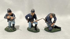 W Britain American Civil War Union Cavalry Set Dismounted 17567 MIB RETIRED54mm