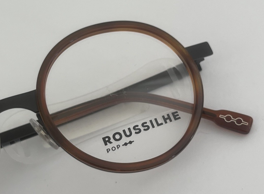 Monture femme Roussilhe Pop 107 lunettes légères et confortables fait main