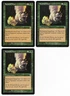 Squirrel Nest x3 3x 2001 Odyssey Green Uncommon Enchantment MTG SP - NM AZ3