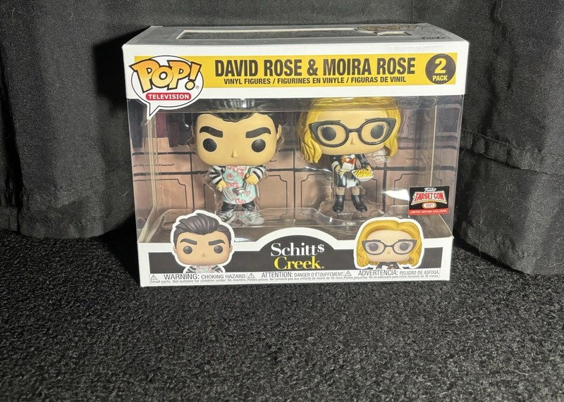 Funko Pop! Vinyl: David Rose & Moira Rose Target Con 2021 (Exclusive)