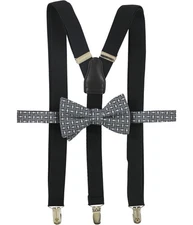 Alfani Mens Geometric Neck Tie Set, Grey, One Size