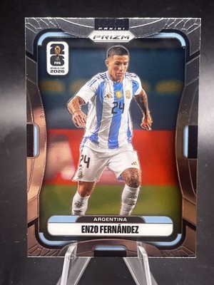 2026 Panini Prizm FIFA World Cup Enzo Fernández #3 Argentina