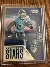 2022 Certified Certified Stars Mirror Blue /75 Derrick Henry #CS-14