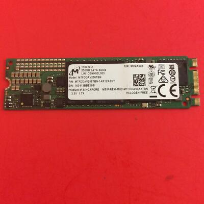 MICRON 256GB SATA 6GB/S SSD solid state drive MTFDDAV256TBN-1AR1ZABYY