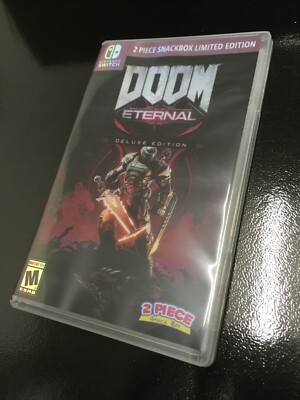 Doom Eternal - holografisches Cover in Nintendo Switch Case - 2 Piece Snack Box